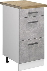 Szafka dolna do kuchni beton 40x60x81.6 r-line