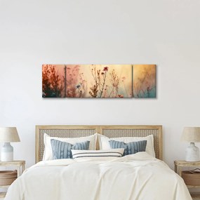 Obraz - Dzikie kwiaty (170x50 cm)