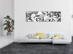Obraz abstrakcji 3D (170x50 cm)
