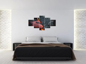 Obraz - Lawa (125x70 cm)