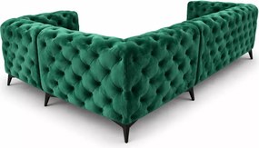 Narożnik Moet 323x202 pikowany glamour luksusowy do salonu personalizowany