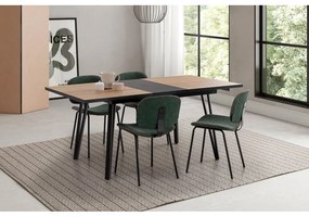 Stół z blatem w dekorze dębu 90x140 cm Cleo – Marckeric