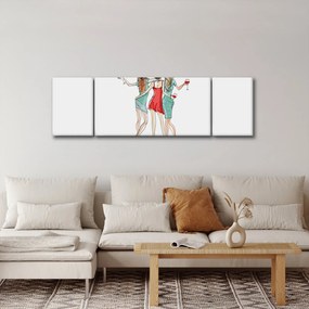 Obraz - Wiecznie młody, wiecznie pijany (170x50 cm)