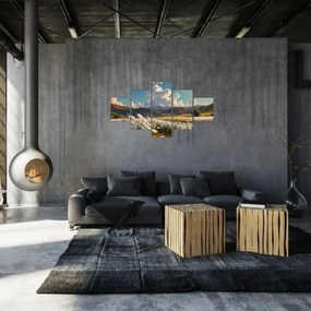 Obraz - Spokojny krajobraz (125x70 cm)