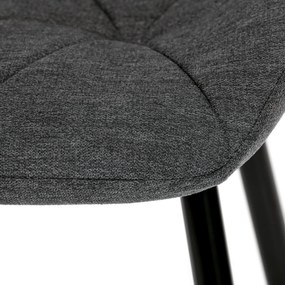 Zestaw krzeseł do jadalni CT-285 GREY2, 4 szt.