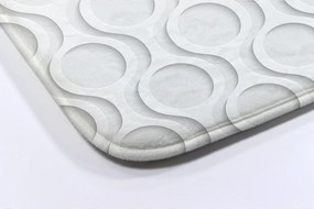 Antypoślizgowy dywanik łazienkowy Antypoślizgowy dywanik łazienkowy Koła wzór