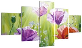 Obraz - Maki (125x70 cm)
