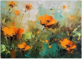 Obraz - Kwiaty (70x50 cm)