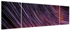 Obraz rozmytych gwiazd na niebie (170x50 cm)