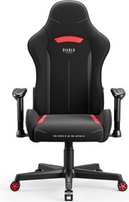 Fotel do gamingu Diablo X-St4rter czarno-czerwony