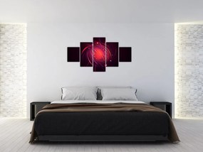 Współczesny obraz abstrakcji (125x70 cm)