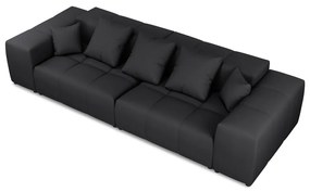 Czarna sofa 320 cm Rome – Cosmopolitan Design