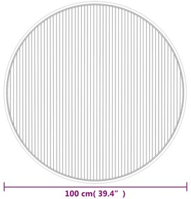 Bambusowy brązowy dywanik 100 cm - Glaso 5X