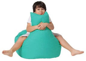 Turkusowy dziecięcy worek do siedzenia Baton – Floriane Garden