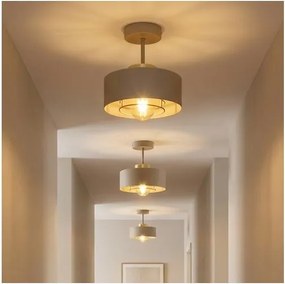 BRILAGI - Lampa przysufitowa SPRING 1xE27/60W/230V śr. 20 cm beżowa/złota