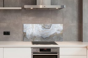 Panel szklany do Kuchni Marmurowe Plamy i Cienie