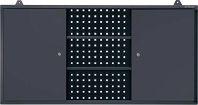 Wisząca szafka na narzędzia Ben 120x20x60 cm, antracyt