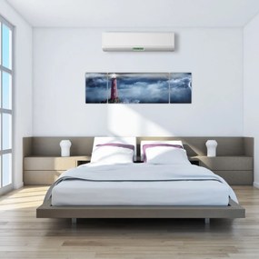 Obraz - Latarnia morska na klifie (170x50 cm)