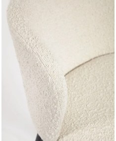 Biały hoker (wysokość siedziska 65 cm) Ciselia – Kave Home