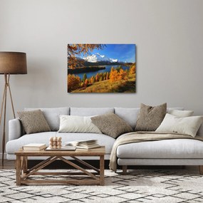 Obraz - Jesień w Alpach (70x50 cm)