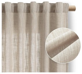 Beżowa zasłona 140x250 cm Valeta – Restilo