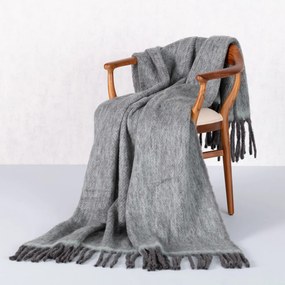 Pled Cozy 130x170cm grey-mint