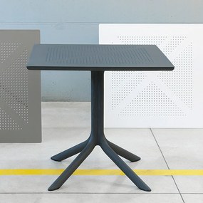 Stół ogrodowy Clip Antracite 80 x 80 cm NARDI