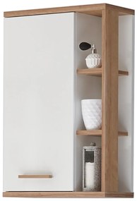 Biała wisząca szafka łazienkowa 51x75 cm Set 923 – Pelipal