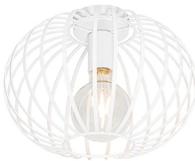 Designerska lampa sufitowa biała 30 cm - Johanna