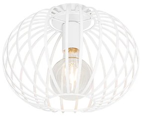 Designerska lampa sufitowa biała 30 cm - JohannaDesignerski Oswietlenie wewnetrzne