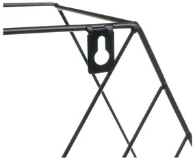Czarno-naturalne półki zestaw 3 szt. 31 cm – Casa Selección