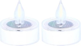 Solarny LED świeczki tealight FLARNIS, zestaw 2 szt.