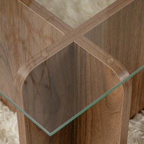Stolik konferencyjny Flavio Walnut