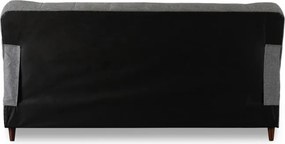 Sofa z Funkcją Spania NEPAL Wersalka Rozkładana Dwuosobowa Szara Nowoczesna do Salonu