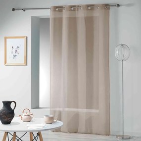 Beżowa firanka 140x280 cm Telma – douceur d'intérieur