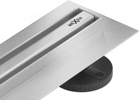 Mexen Flat 360° Slim odpływ liniowy obrotowy 60 cm, inox - 1041060