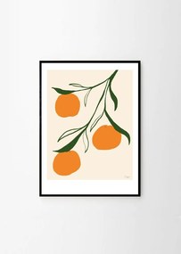 Plakat 30x40 cm Orange – Anna Mörner – The Poster Club