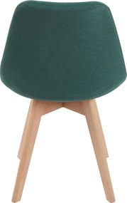 Zestaw 4 Krzese Synk Tkanina