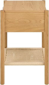 Szafka nocna w dekorze dębu w jasnym naturalnym kolorze Monfort – Actona