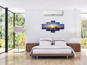 Obraz - krajobraz polarny (125x70 cm)