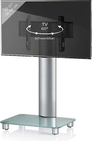 Stojak telewizyjny Rack Alu Glass Rolls Bilano