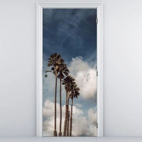 Fototapeta na drzwi - Palm dramat (95x205cm)