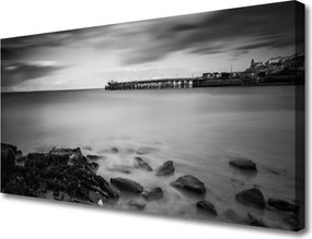 Obraz canvas na ścianę Molo prowadzące w Głąb Morza