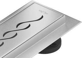 Mexen Flat M18 odpływ liniowy 100 cm, inox - 1023100-15
