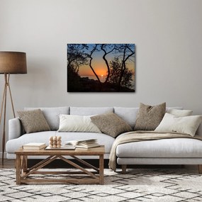 Obraz zachodu słońca (70x50 cm)