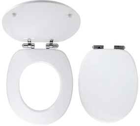 Novaservis - Deska sedesowa SoftClose MDF/biała