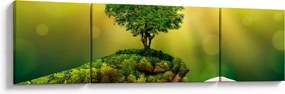 Obraz - Matka ziemia (170x50 cm)