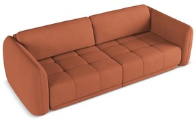 Pomarańczowa sofa 210 cm Hoku – Makamii