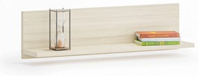 Półka ścienna 800 x 150 x 200 mm, dąb naturalny