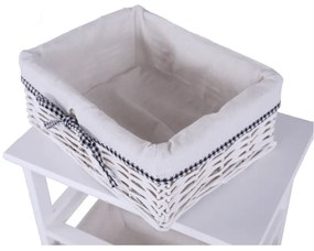 Komoda Ruby biały, 73 cm